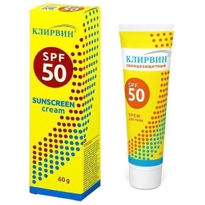 Клирвин крем солнцезащитный SPF50 60г.
