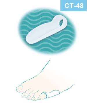 Приспособление разгружающее (силиконовый протектор для защиты сустава 5-го пальца стопы)CT-48