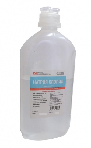 Натрия хлорид р-р д/инф. 0.9% фл. пластиковый 250мл. №1 Гротекс