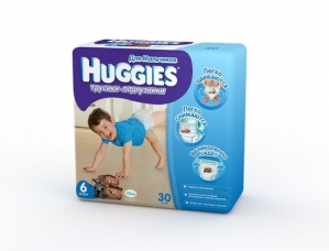 Подгузники детские HUGGIES Ультра Комфорт 10-16 кг №17 для мальчиков