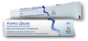 Азикс-Дерм крем д/наруж. прим. 20% туба 30г