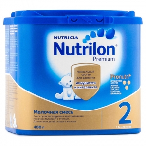 Смесь молочная НУТРИЛОН 2 Премиум с пребиотиками 400г, с 6 месяцев