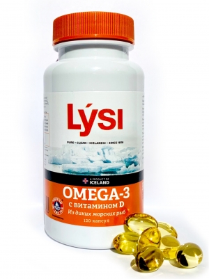 Лиси Омега-3 капс. с витамином Д №60 (БАД) (Асна)