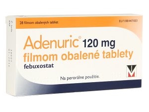 Аденурик табл.п.п.о. 120 мг №28