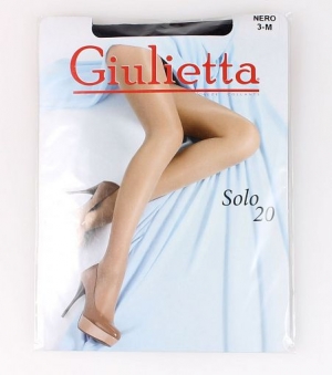 Колготки Giuletta Solo размер 3 20 ден, черные