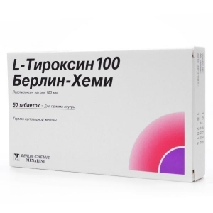 Л-Тироксин 100 Берлин-Хеми табл. 100мкг №50