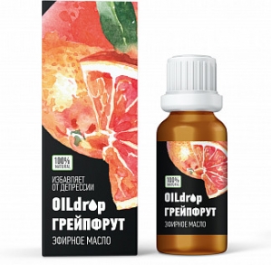 Оилдроп масло эфирное Грейпфрут фл. 10мл. (Асна)