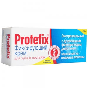 ПРОТЕФИКС Крем для зубных протезов 20мл., экстра-сильный
