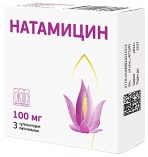 Натамицин супп.ваг. 100мг. №3