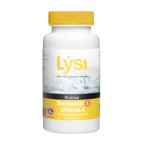 Лиси Омега-3 капс. с витамином Е №60 (БАД) (Асна)