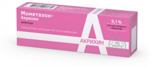 Мометазон Акрихин крем д/наруж.прим. 0,1% туба 15г