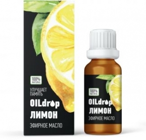 Оилдроп масло эфирное Лимон фл. 10мл. (Асна)
