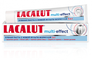 Зубная паста ЛАКАЛЮТ (Multi-effect) Мульти-Эффект 75мл.