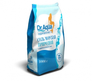 Соль для ванн природная Dr.Agua 1000г