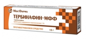 Тербинафин МФФ крем д/наруж. прим. 1% туба 15 г