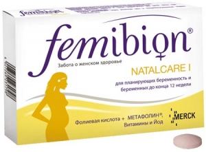 Фемибион Наталкер I табл.п.о. №30 (БАД)