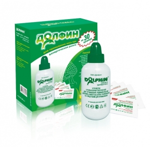 Долфин устройство для промывания носа +30 пакетиков д/взрослых, при аллергии