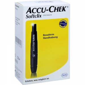 Устройство для прокалывания пальца (ручка) ACCUCHEK Soft +25 ланцет д/проколов