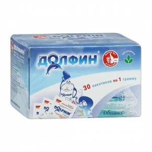 Долфин средство для промывания носа пакетик 1г №30 для детей