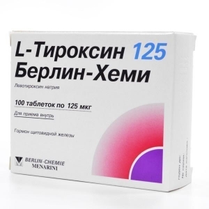 Л-Тироксин 125 Берлин-Хеми табл. 125мкг №100
