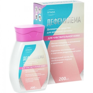 Дефемилема для чувствительной кожи средство для интимной гигиены 200 мл.