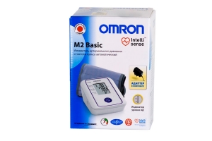 Тонометр OMRON M2 Basic автомат (мини-адаптер + стандартная манжета 22-32см)
